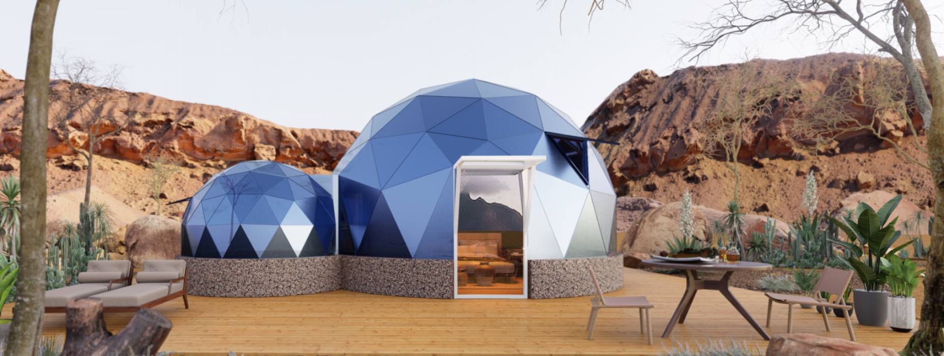 樟树市球形智能光伏玻璃星空房